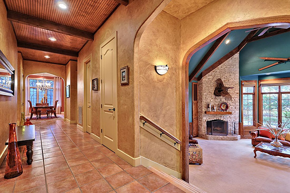Foyer to Great Room and Gallery Hall