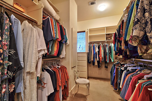 Primary Master Closet