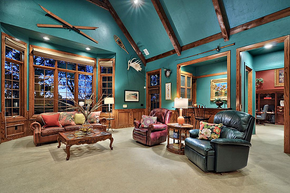 Living Room and Wet Bar