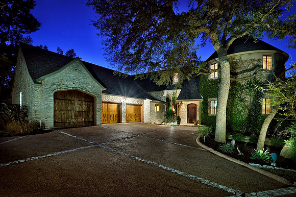 Night Front View of Home