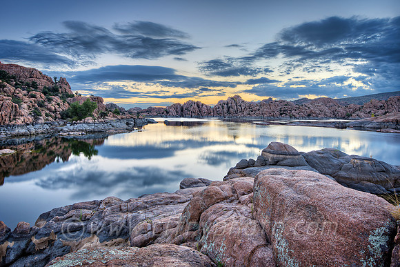 Watson Lake Pre-Dawn