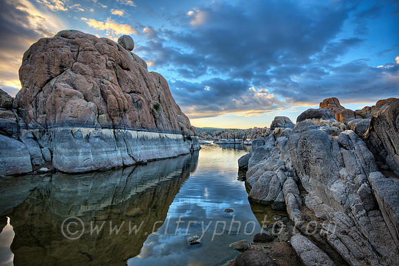 Sunrise at the Dells
