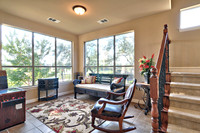 Sunroom with 2nd staircase