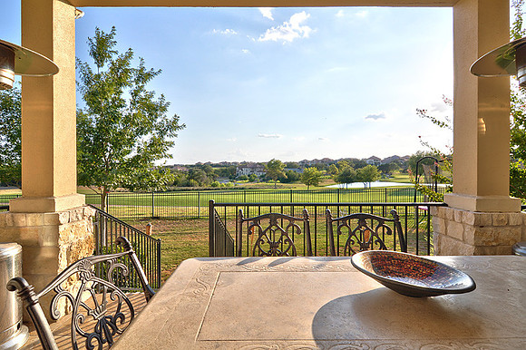 View from Covered Patio