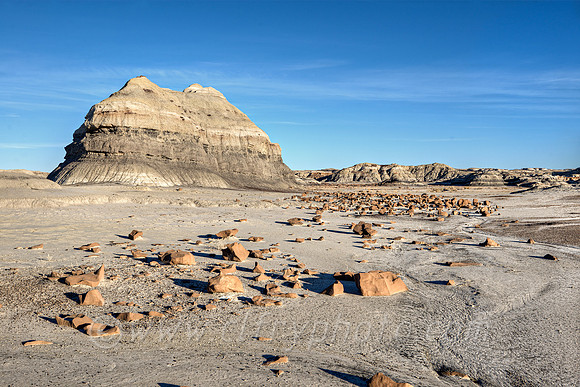 Badland Rocks