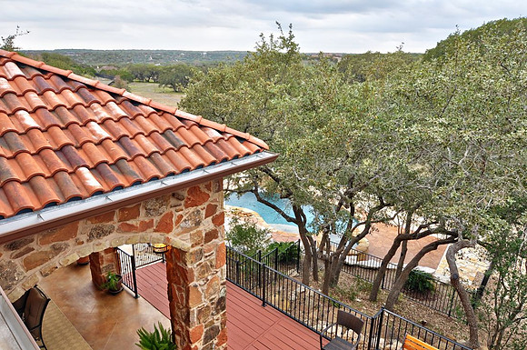 View from Covered Deck